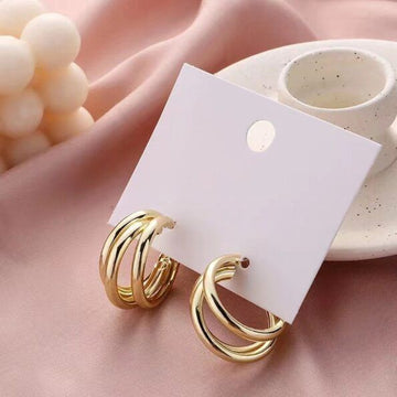 XE022 - Beautiful Layer Hook Korean earring